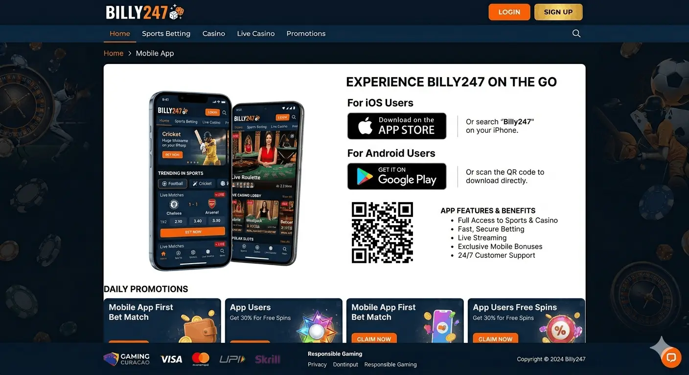 billy247 app download